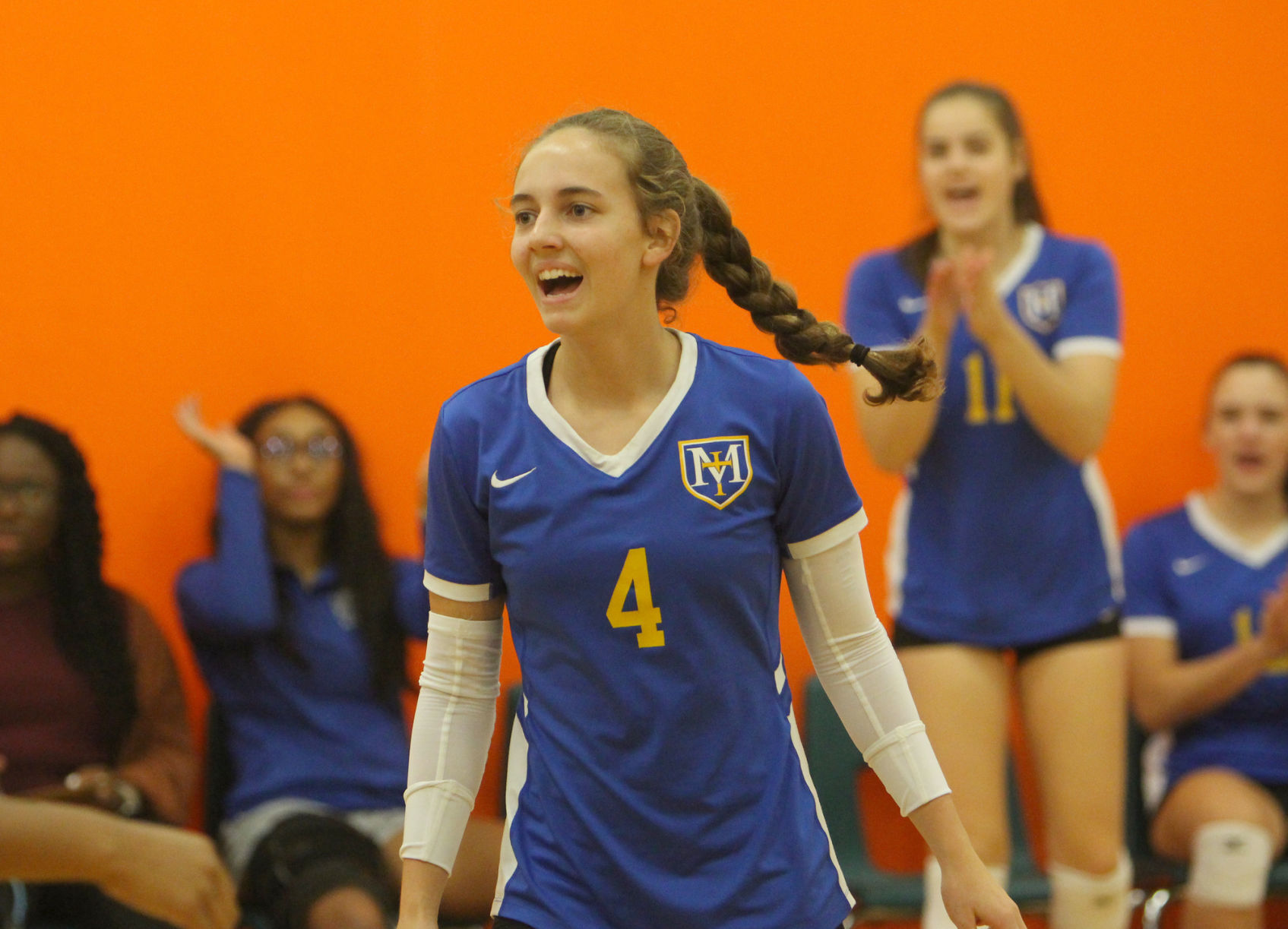 Bloomer volleyball invitational 10-2-21